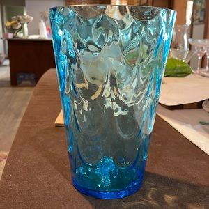 Vintage turquoise vase